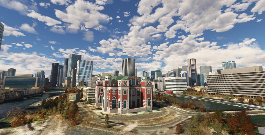 Japan Osaka City Wow MSFS