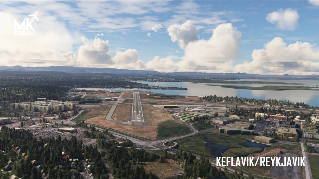 BIKF - Keflavik & BIRK - Reykjavik Airports v2 MSFS