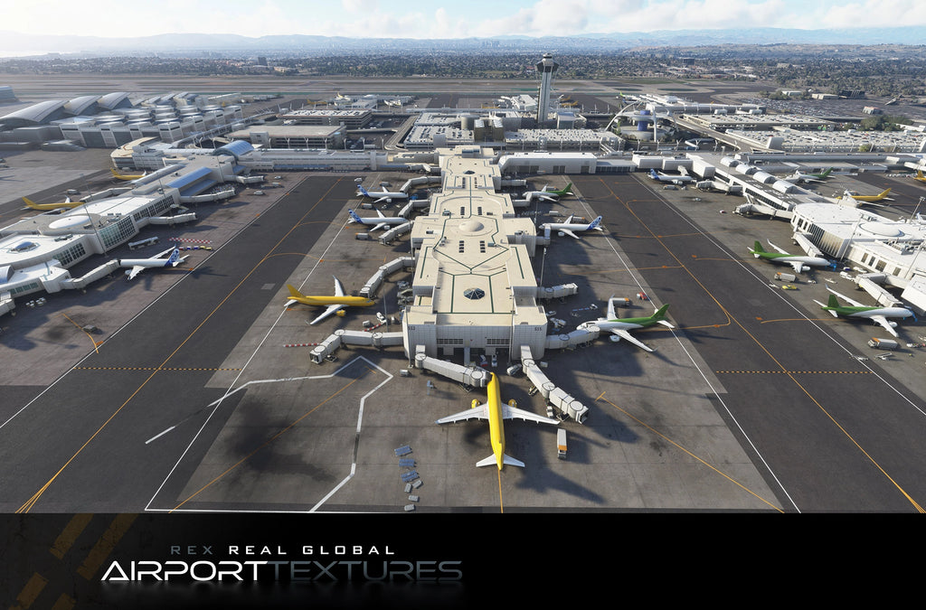 Real Global Airport Textures MSFS