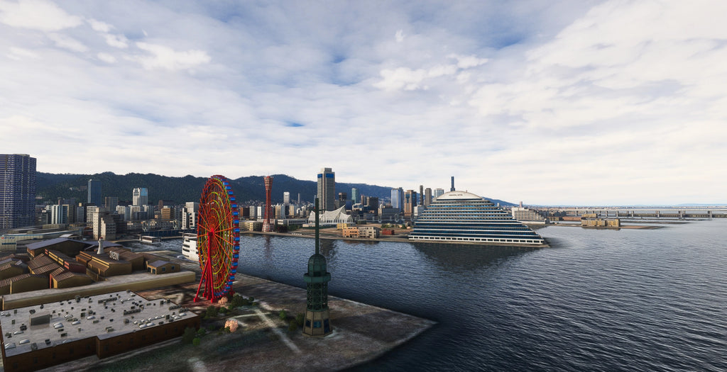 Japan Kobe Kyoto City MSFS