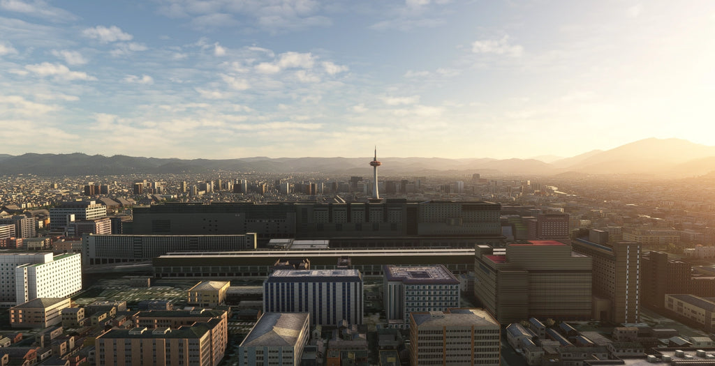 Japan Kobe Kyoto City MSFS