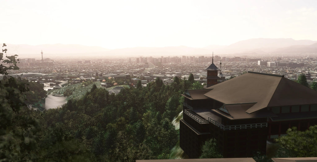 Japan Kobe Kyoto City MSFS