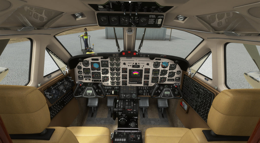 Steam Gauge Overhaul - Analog King Air MSFS