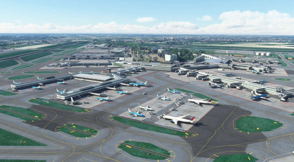 Static Aircraft for Asobo Airports MSFS