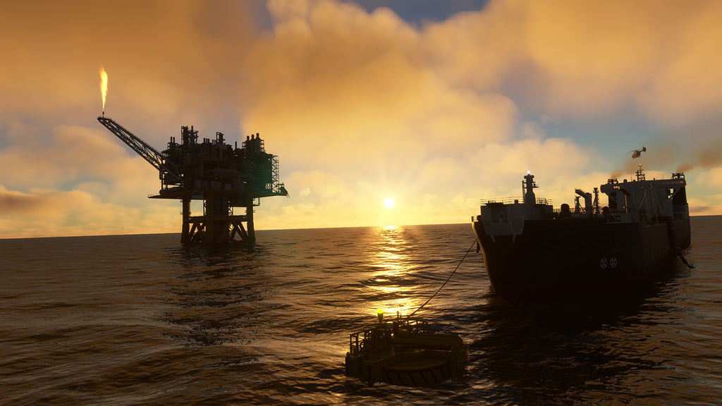 Offshore Landmarks: North Sea MSFS