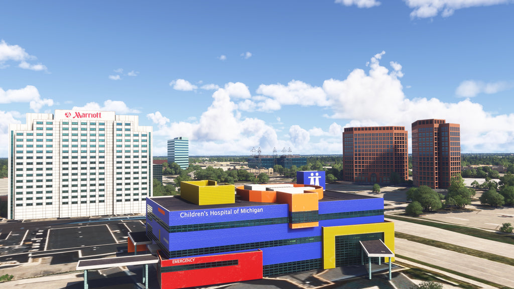 Southeast Michigan Cities Pack MSFS20/24