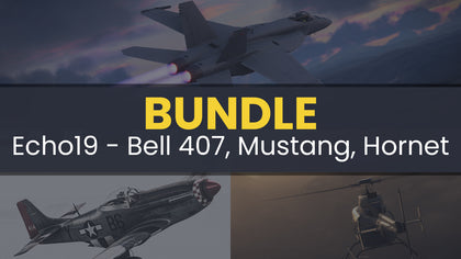Bell 407, Hornet & Mustang Sound Pack Bundle MSFS20/24