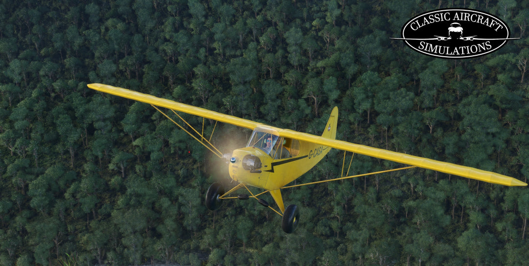 Piper J-3 Cub MSFS by Classic Aircraft Simulations | Contrail Shop