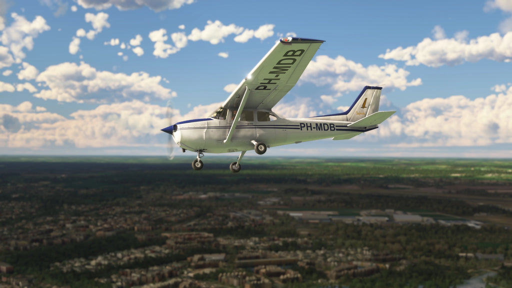 Netherlands C172 Retro Livery Pack MSFS