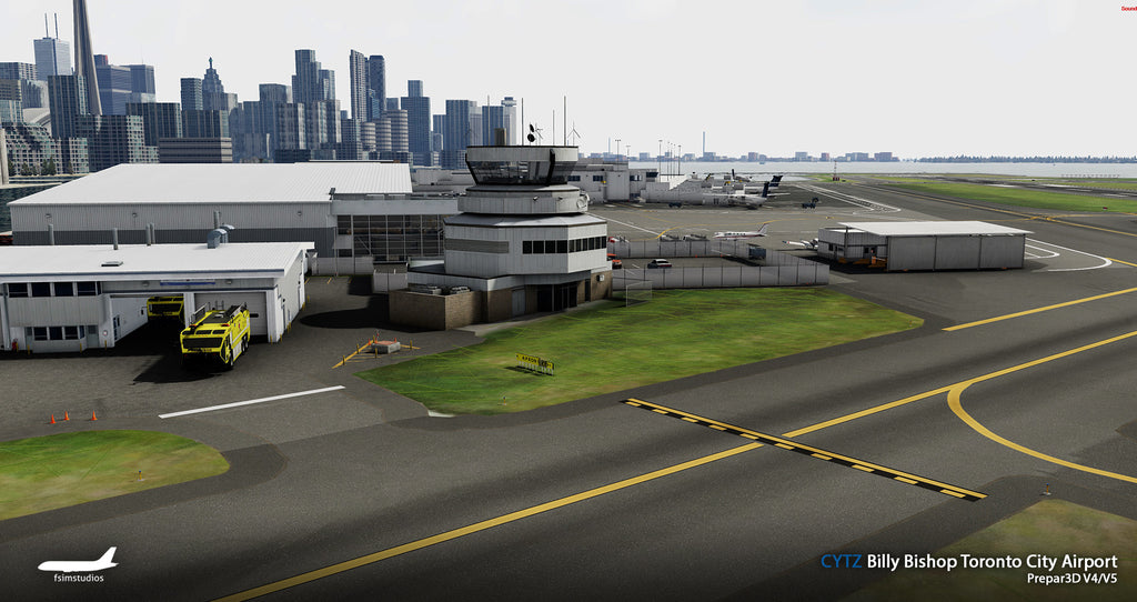 CYTZ - Toronto City Billy Bishop Airport P3D