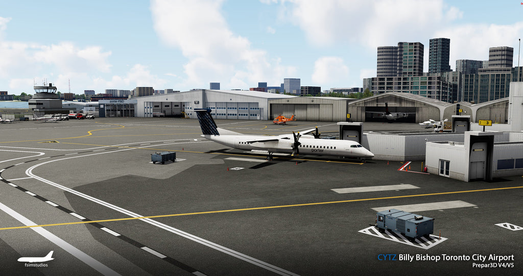 CYTZ - Toronto City Billy Bishop Airport P3D