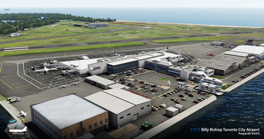 CYTZ - Toronto City Billy Bishop Airport P3D