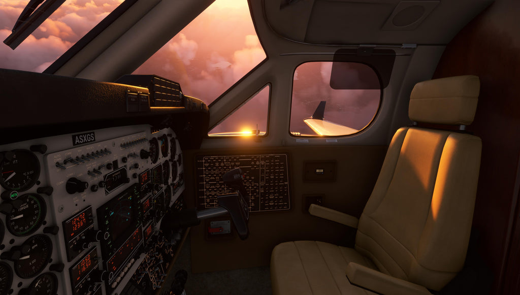 Steam Gauge Overhaul - Analog King Air MSFS