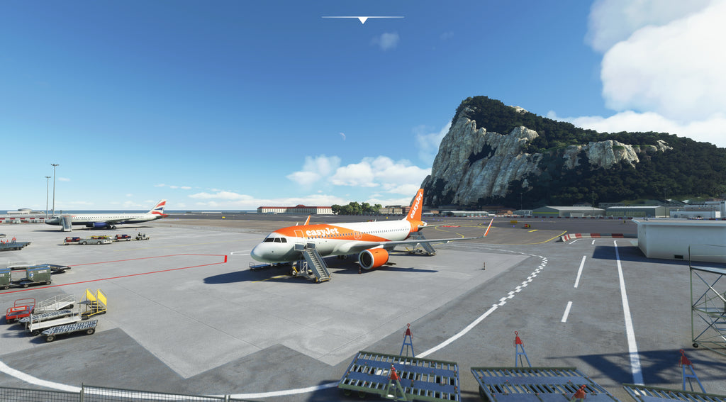 Static Aircraft for Asobo Airports MSFS