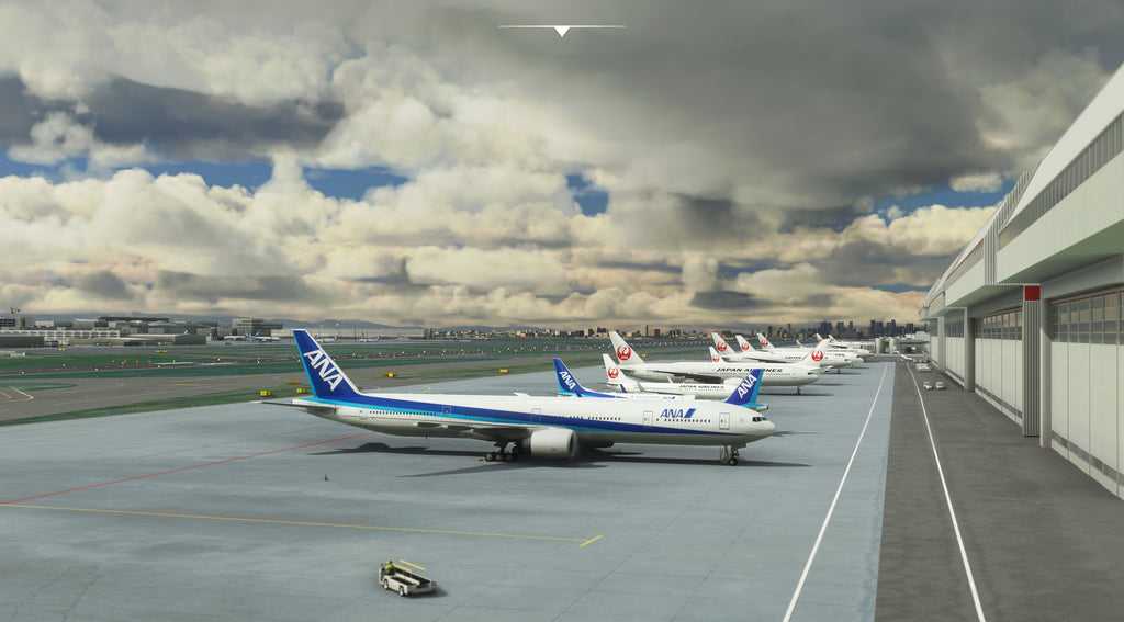 Static Aircraft for Asobo Airports MSFS