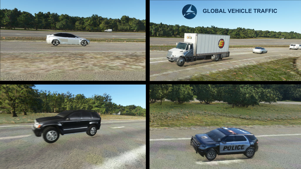 Global Vehicle Traffic MSFS