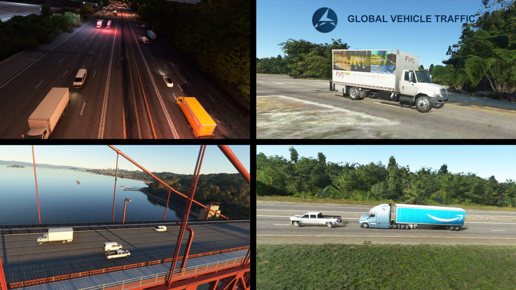 Global Vehicle Traffic MSFS