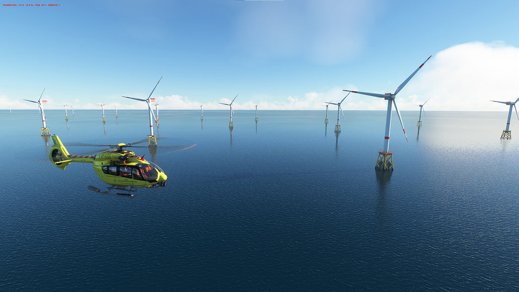 Offshore Landmarks: North Sea MSFS