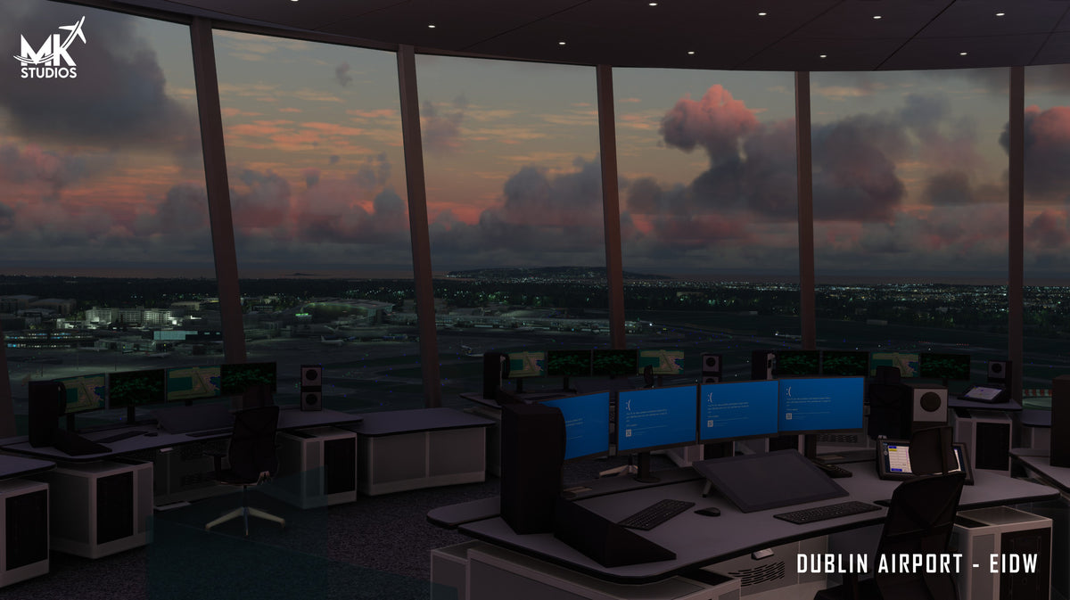 EIDW Dublin Airport v2 MSFS by MK Studios | Contrail Shop