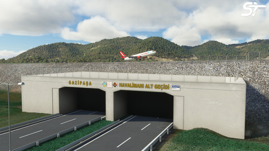 LTFG - Gazipasa-Alanya Airport MSFS
