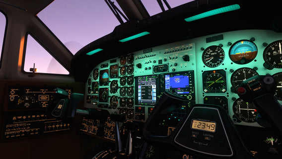 Steam Gauge Overhaul - Analog King Air MSFS